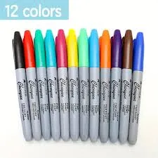 [390] PERMANENT MARKER 12PCS