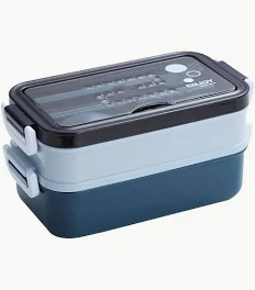 [420] TWO LAYER LUNCH BOWL RECTANGULAR