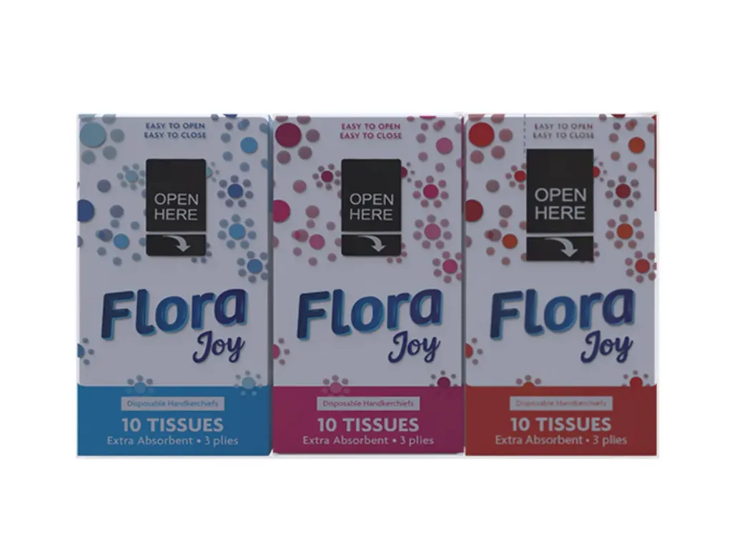 Delta Flora Joy Disposable Handkerchief