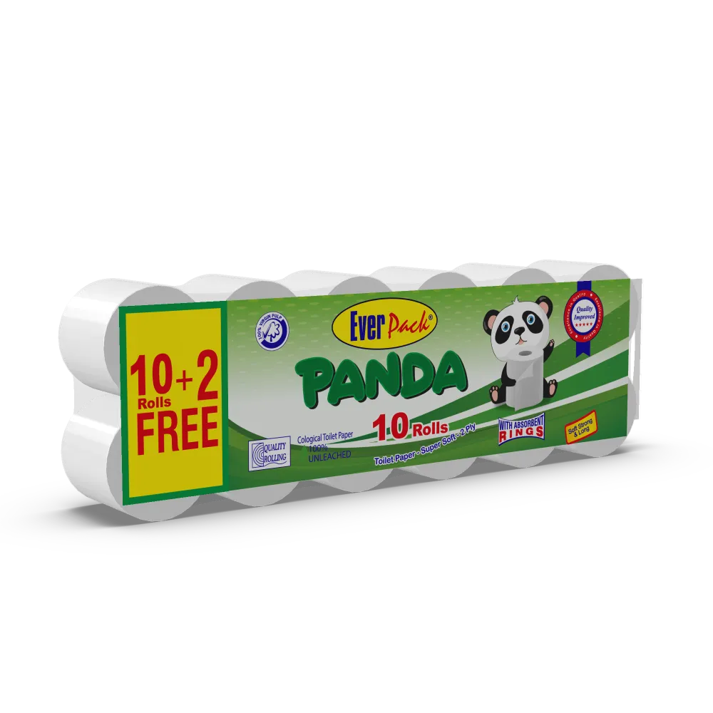 [490] Everpack Panda Toilet Roll